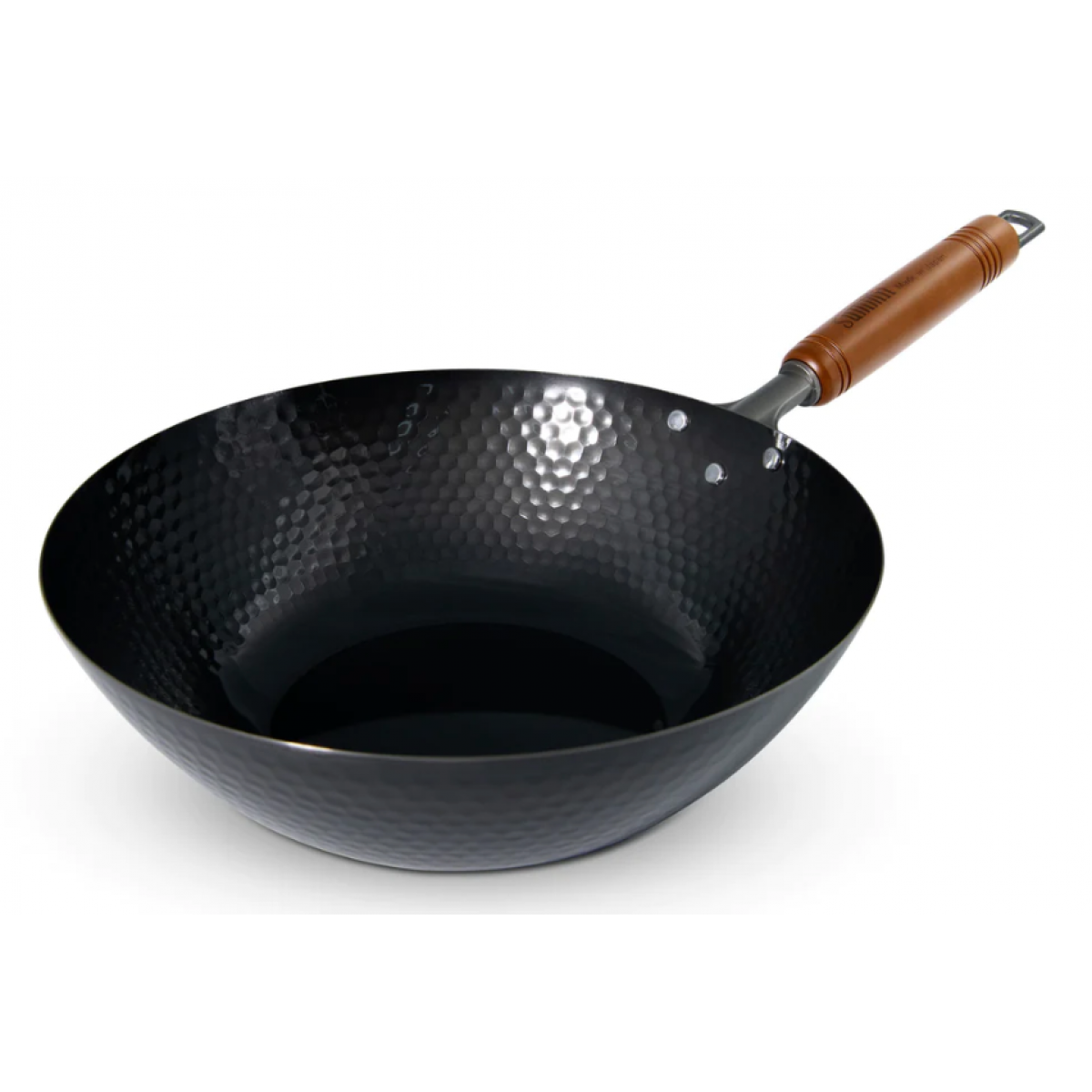 Summit 新潟燕三条製 27cm 槌目北京鍋 (4582257000096): 輕量設計、高效傳熱、適用所有爐具